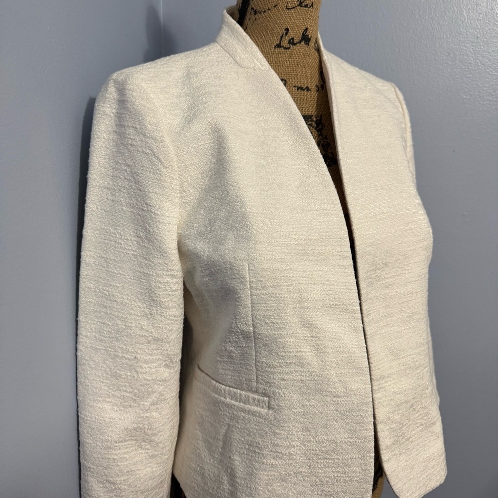 Ann Taylor Textured Blazer - Picture 2 of 12